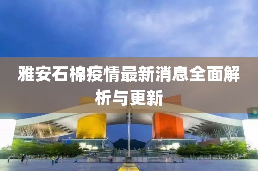 雅安石棉疫情最新消息全面解析与更新
