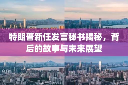 特朗普新任发言秘书揭秘，背后的故事与未来展望