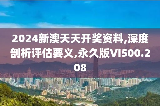 2024新澳天天开奖资料,深度剖析评估要义,永久版VI500.208