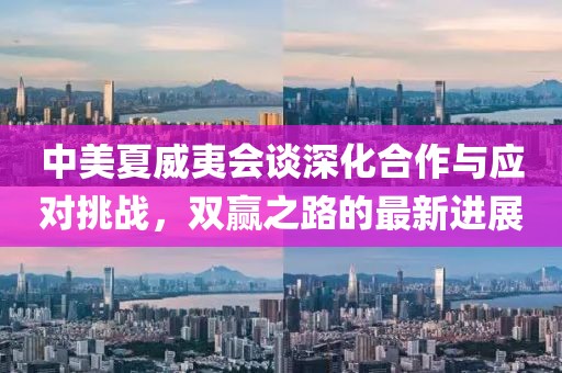 中美夏威夷会谈深化合作与应对挑战，双赢之路的最新进展