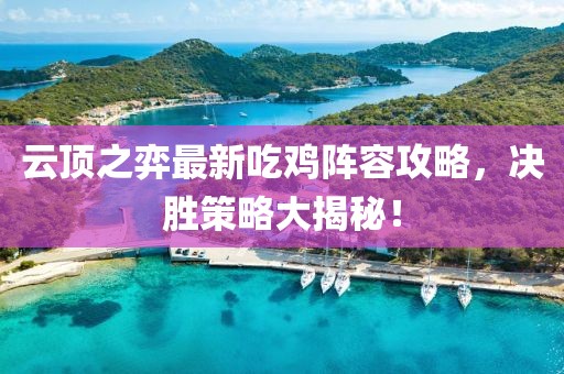 云顶之弈最新吃鸡阵容攻略，决胜策略大揭秘！
