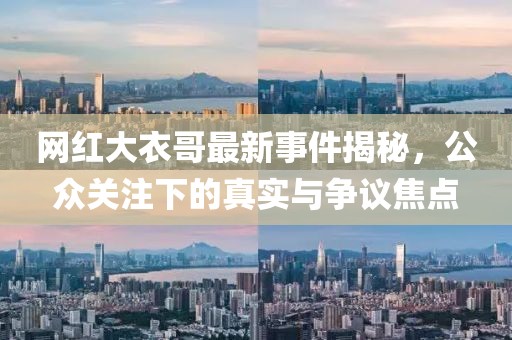 网红大衣哥最新事件揭秘，公众关注下的真实与争议焦点