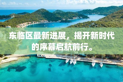 东临区最新进展，揭开新时代的序幕启航前行。