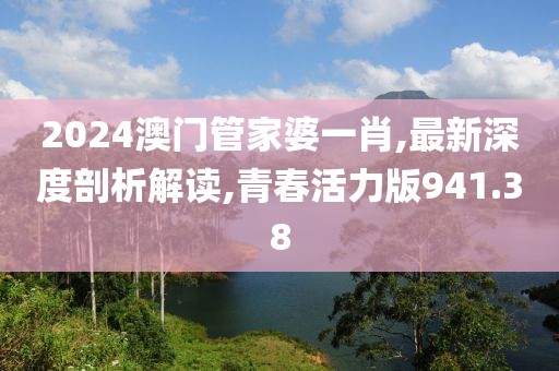 2024澳门管家婆一肖,最新深度剖析解读,青春活力版941.38