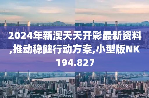 2024年新澳天天开彩最新资料,推动稳健行动方案,小型版NK194.827