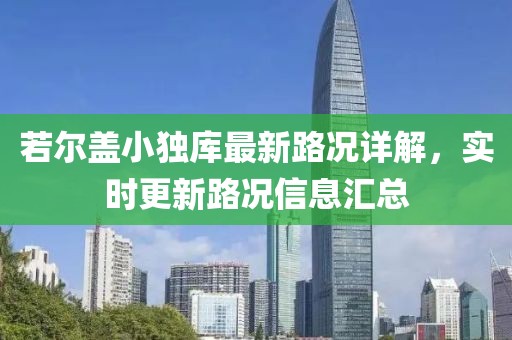 若尔盖小独库最新路况详解，实时更新路况信息汇总