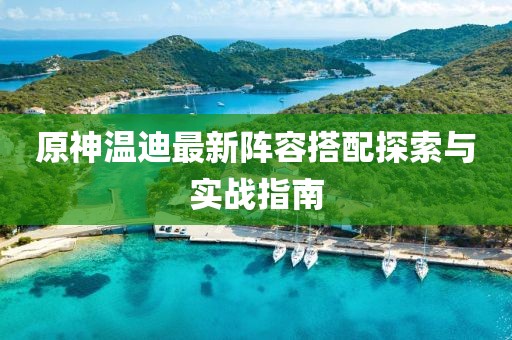 原神温迪最新阵容搭配探索与实战指南