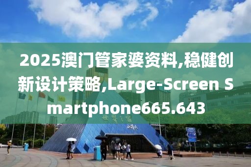 2025澳门管家婆资料,稳健创新设计策略,Large-Screen Smartphone665.643