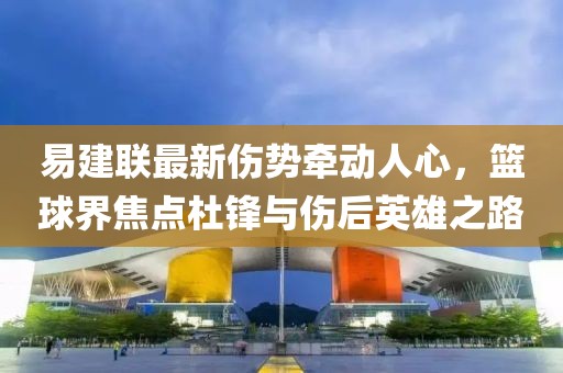 易建联最新伤势牵动人心，篮球界焦点杜锋与伤后英雄之路