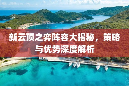 新云顶之弈阵容大揭秘，策略与优势深度解析