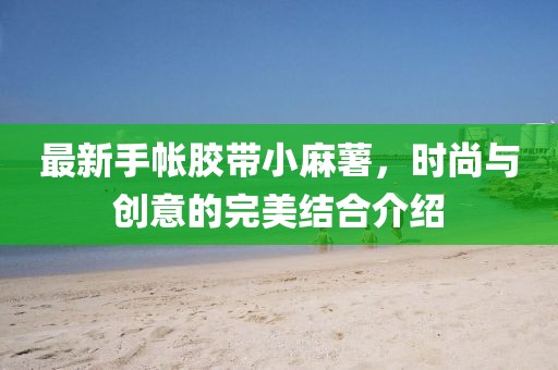 最新手帐胶带小麻薯，时尚与创意的完美结合介绍