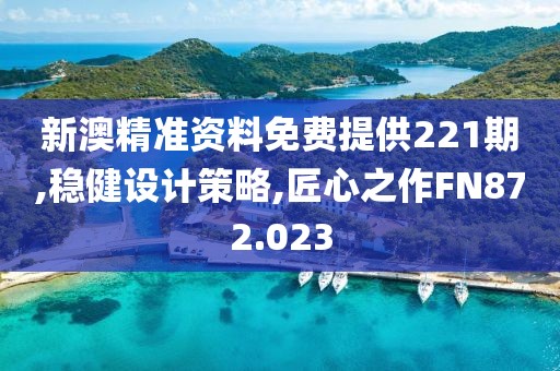 新澳精准资料免费提供221期,稳健设计策略,匠心之作FN872.023