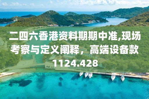 二四六香港资料期期中准,现场考察与定义阐释，高端设备款1124.428