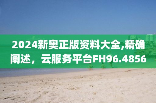 2024新奥正版资料大全,精确阐述，云服务平台FH96.4856