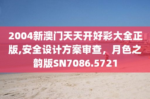 2004新澳门天天开好彩大全正版,安全设计方案审查，月色之韵版SN7086.5721