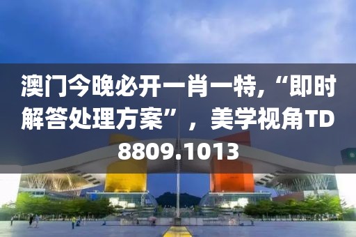 澳门今晚必开一肖一特,“即时解答处理方案”，美学视角TD8809.1013