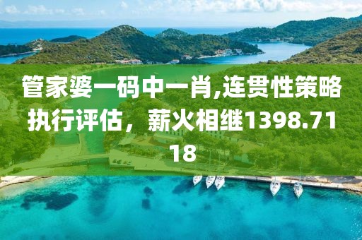 管家婆一码中一肖,连贯性策略执行评估，薪火相继1398.7118