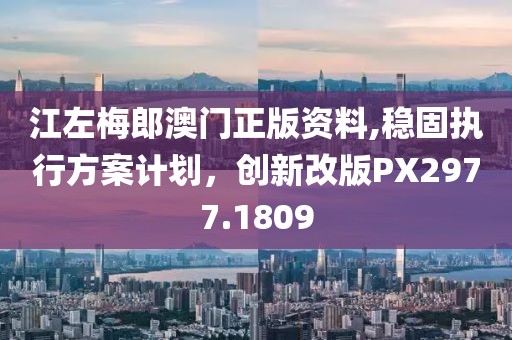 江左梅郎澳门正版资料,稳固执行方案计划，创新改版PX2977.1809