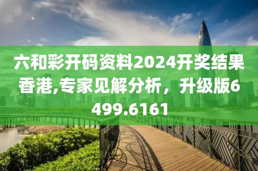 六和彩开码资料2024开奖结果香港,专家见解分析，升级版6499.6161