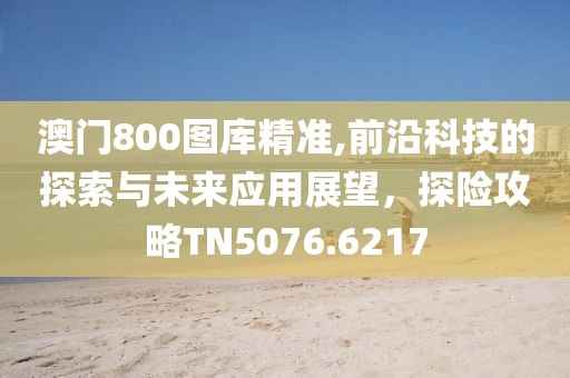 澳门800图库精准,前沿科技的探索与未来应用展望，探险攻略TN5076.6217