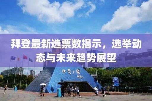 拜登最新选票数揭示，选举动态与未来趋势展望