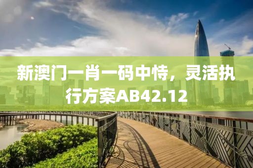 新澳门一肖一码中恃，灵活执行方案AB42.12