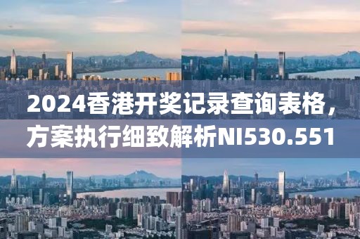 2024香港开奖记录查询表格，方案执行细致解析NI530.551