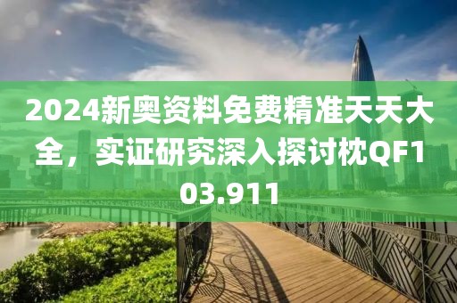 2024新奥资料免费精准天天大全，实证研究深入探讨枕QF103.911