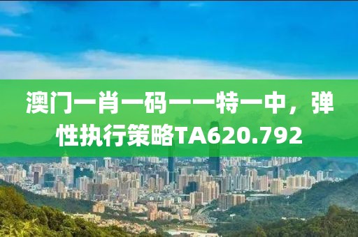澳门一肖一码一一特一中，弹性执行策略TA620.792