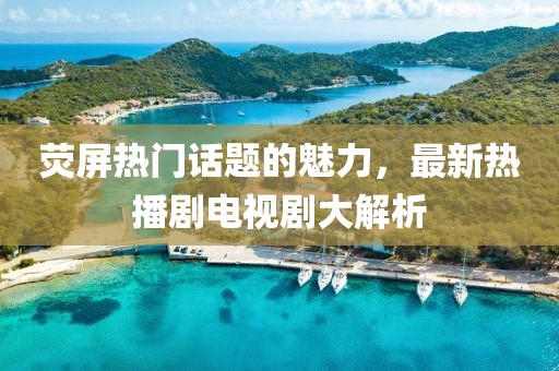 荧屏热门话题的魅力，最新热播剧电视剧大解析