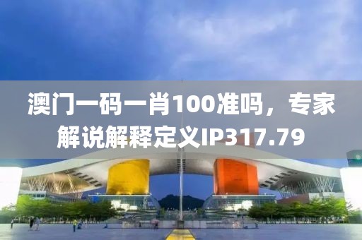 澳门一码一肖100准吗，专家解说解释定义IP317.79