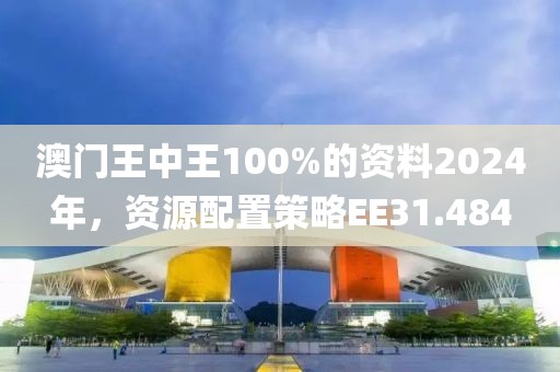 澳门王中王100%的资料2024年，资源配置策略EE31.484