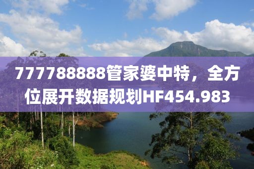 777788888管家婆中特，全方位展开数据规划HF454.983