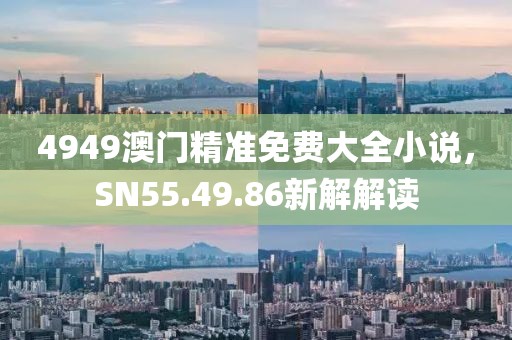 4949澳门精准免费大全小说，SN55.49.86新解解读