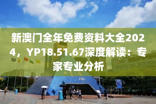 新澳门全年免费资料大全2024，YP18.51.67深度解读：专家专业分析