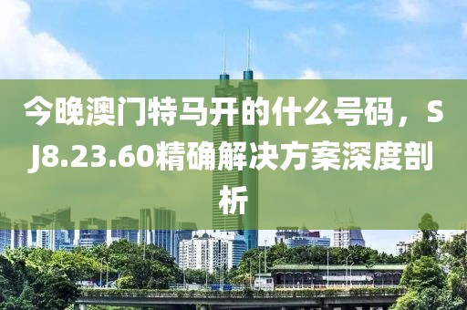今晚澳门特马开的什么号码，SJ8.23.60精确解决方案深度剖析