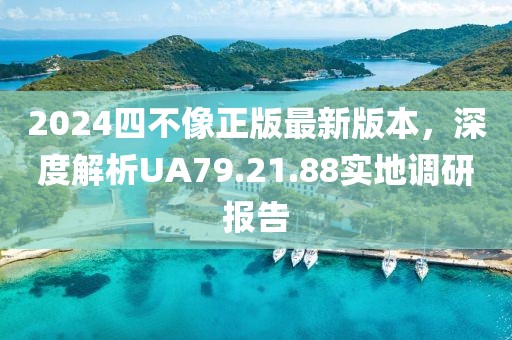 2024四不像正版最新版本，深度解析UA79.21.88实地调研报告