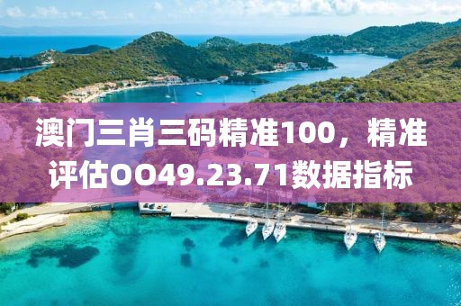澳门三肖三码精准100，精准评估OO49.23.71数据指标
