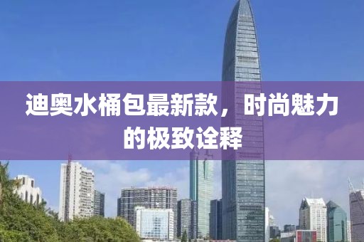 迪奥水桶包最新款，时尚魅力的极致诠释