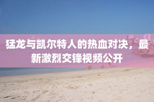 猛龙与凯尔特人的热血对决，最新激烈交锋视频公开
