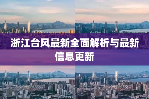 浙江台风最新全面解析与最新信息更新