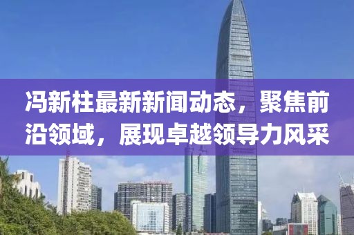 冯新柱最新新闻动态，聚焦前沿领域，展现卓越领导力风采