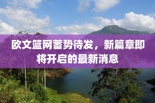 欧文篮网蓄势待发，新篇章即将开启的最新消息