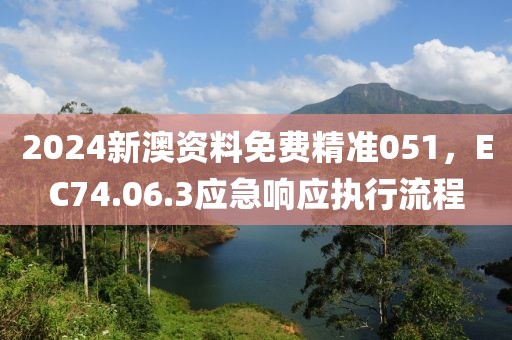 2024新澳资料免费精准051，EC74.06.3应急响应执行流程