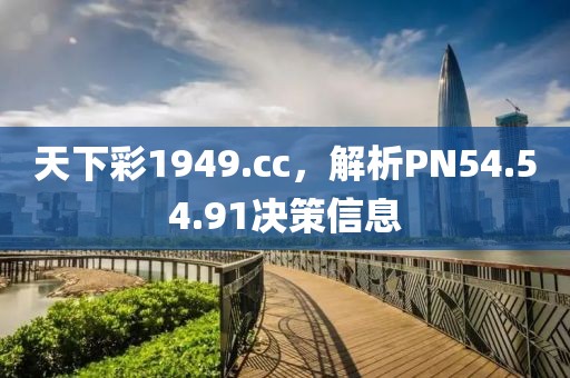 天下彩1949.cc，解析PN54.54.91决策信息