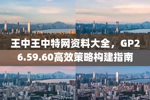 王中王中特网资料大全，GP26.59.60高效策略构建指南