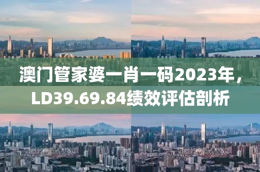 澳门管家婆一肖一码2023年，LD39.69.84绩效评估剖析