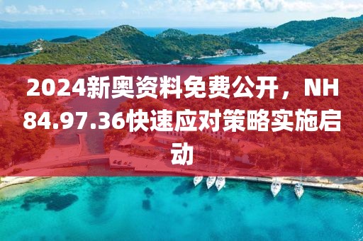 2024新奥资料免费公开，NH84.97.36快速应对策略实施启动