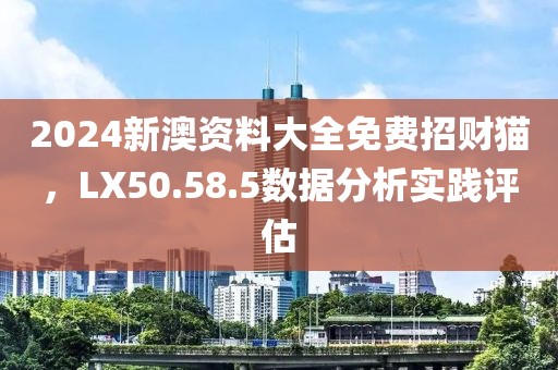 2024新澳资料大全免费招财猫，LX50.58.5数据分析实践评估
