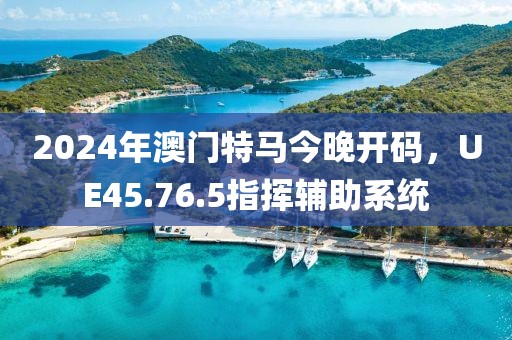 2024年澳门特马今晚开码，UE45.76.5指挥辅助系统